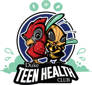 Duke teen health club logo